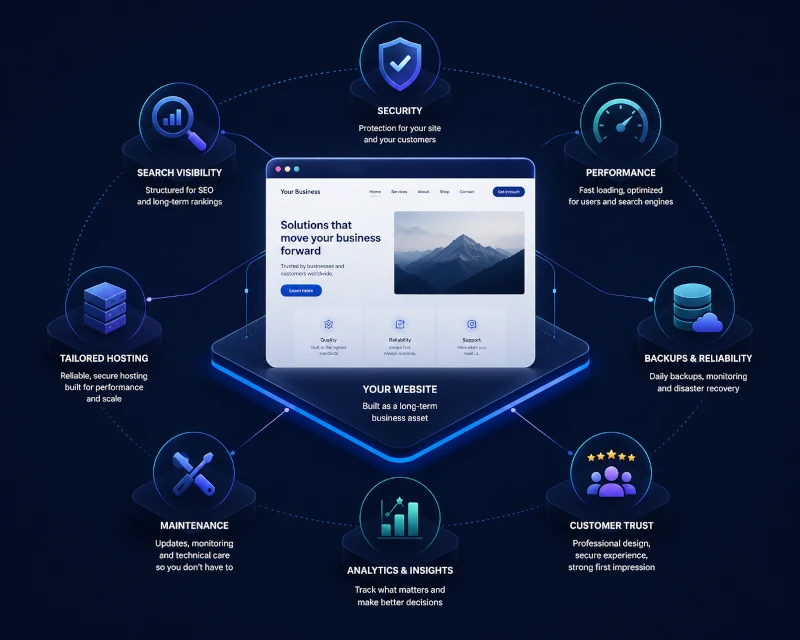 Website services overview